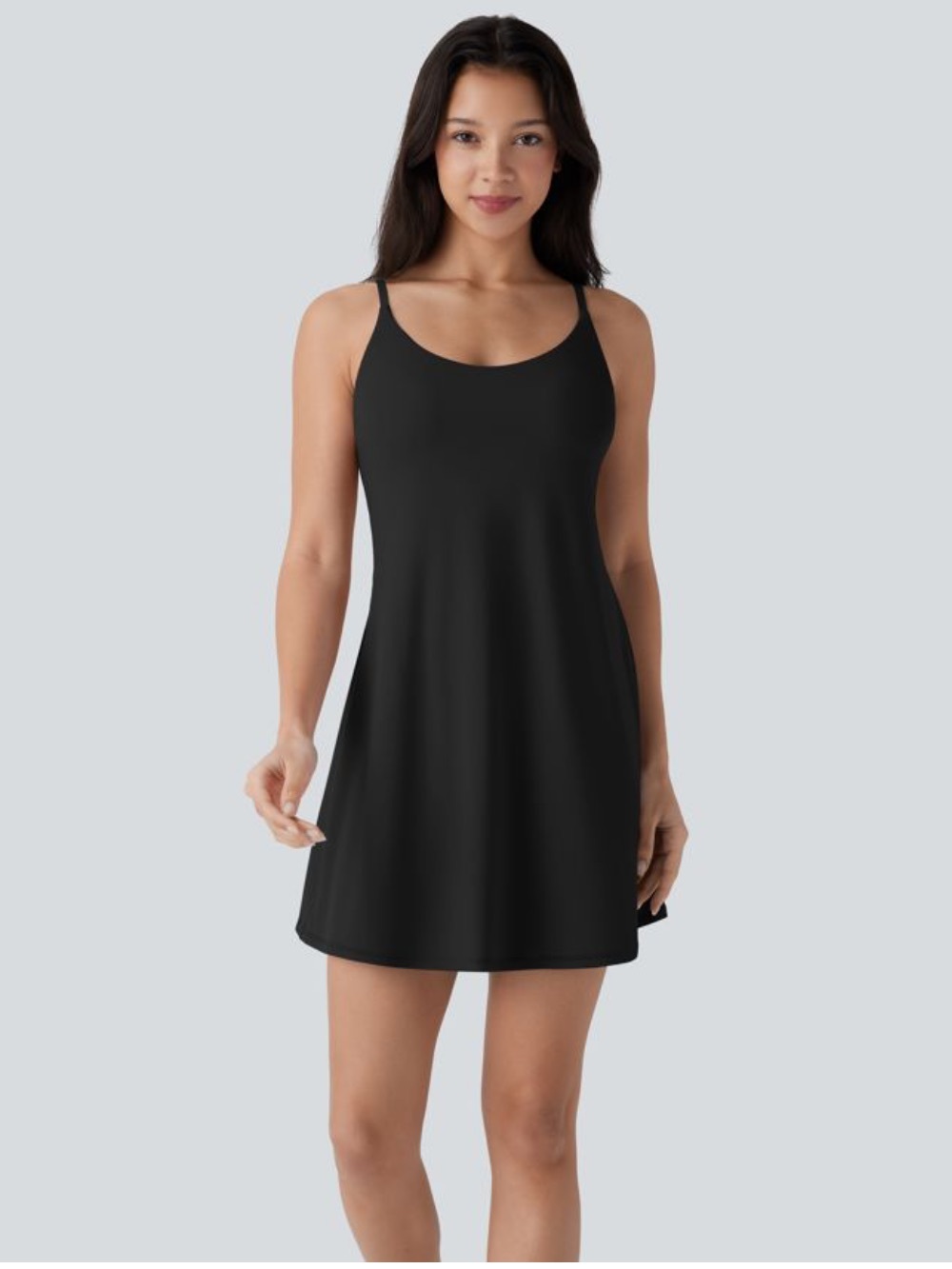 Halara Womens Active Dress Size XL SoftlyZero Plush Molded Cups Low Support
